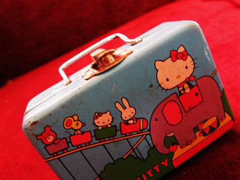 sanrio hello kitty metal lunch box 1976 2010|Hello Kitty Metal Lunch Boxes for sale .